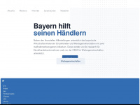 bayern-hilft-haendlern.de Webseite Vorschau