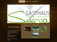 gasthaussilva.de Webseite Vorschau
