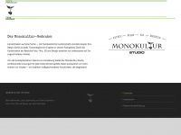 monokultur-studio.de Webseite Vorschau