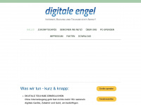 digitale-engel.de Webseite Vorschau