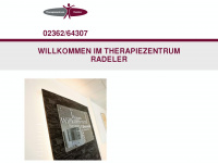 therapiezentrum-radeler.de Webseite Vorschau