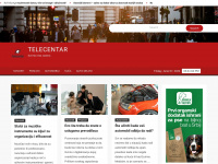 telecentar.rs Webseite Vorschau