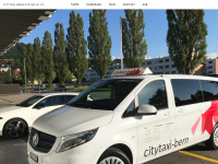 citytaxi-bern.ch Webseite Vorschau