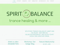 trancehealing.ch Webseite Vorschau