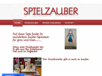 spielzauber.weebly.com Webseite Vorschau