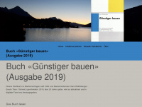 buch-guenstiger-bauen.com Webseite Vorschau
