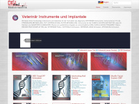 veterinär-instrumente.de Webseite Vorschau