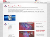 osteosynthese-platten.de Webseite Vorschau