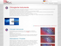 instrumente-chirurgisch.de Webseite Vorschau