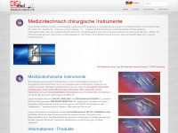 medizintechnik-instrumente.de Webseite Vorschau