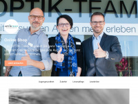 optikteamshop.ch Webseite Vorschau