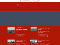 mueritz-ticket.de Webseite Vorschau