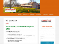 minna-specht-gms.de Webseite Vorschau