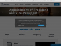 nicolascorrea.com Webseite Vorschau
