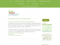 teamponyconcept.ch Webseite Vorschau