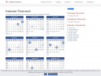 kalender-at.at Webseite Vorschau