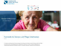 demenz-pflege-unterfranken.de Webseite Vorschau