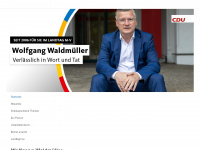 wolfgang-waldmüller.de Webseite Vorschau