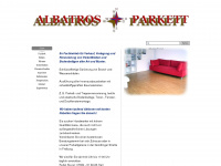 albatros-parkett.de Webseite Vorschau