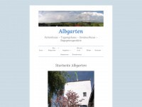 albgarten.de Webseite Vorschau