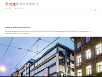 boppherrmann-architekten.com Webseite Vorschau