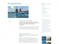 burghard-pieske.com Webseite Vorschau