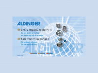 aldinger-online.de Webseite Vorschau