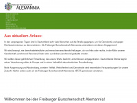 alemannia-freiburg.de Webseite Vorschau