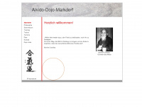 aikido-markdorf.de Webseite Vorschau