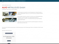 alko-metallguss.de Webseite Vorschau