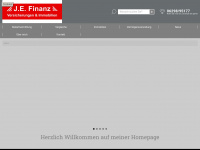 je-finanz.de Webseite Vorschau