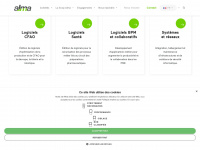 alma.fr Webseite Vorschau
