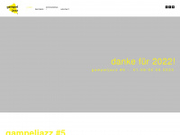 gampeljazz.ch Webseite Vorschau