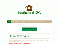 holzhandel-owl.de Webseite Vorschau