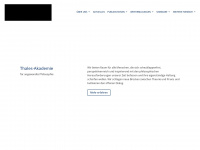 thales-akademie.de Webseite Vorschau