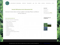baumschule-nix.de Webseite Vorschau
