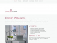 logopaedie-luther.com Webseite Vorschau
