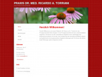 praxis-torriani.ch Webseite Vorschau
