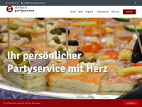 stefans-partyservice.ch Webseite Vorschau