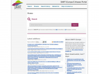 dart-europe.org Webseite Vorschau