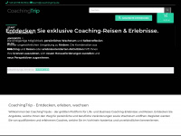 coachingtrip.de Webseite Vorschau