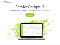 servicecockpit.io Webseite Vorschau