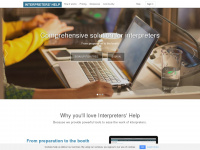 interpretershelp.com Webseite Vorschau
