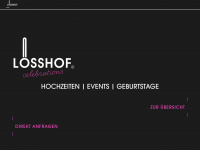loesshof.com Webseite Vorschau