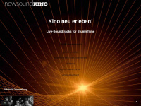 newsoundkino.com Webseite Vorschau