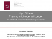 kipp-fitness.de Webseite Vorschau