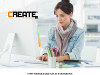 create-werbung.de Webseite Vorschau