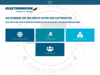 electronicon.info Webseite Vorschau