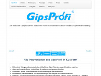 gipsprofi.de Webseite Vorschau