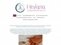 heviana.ch Webseite Vorschau